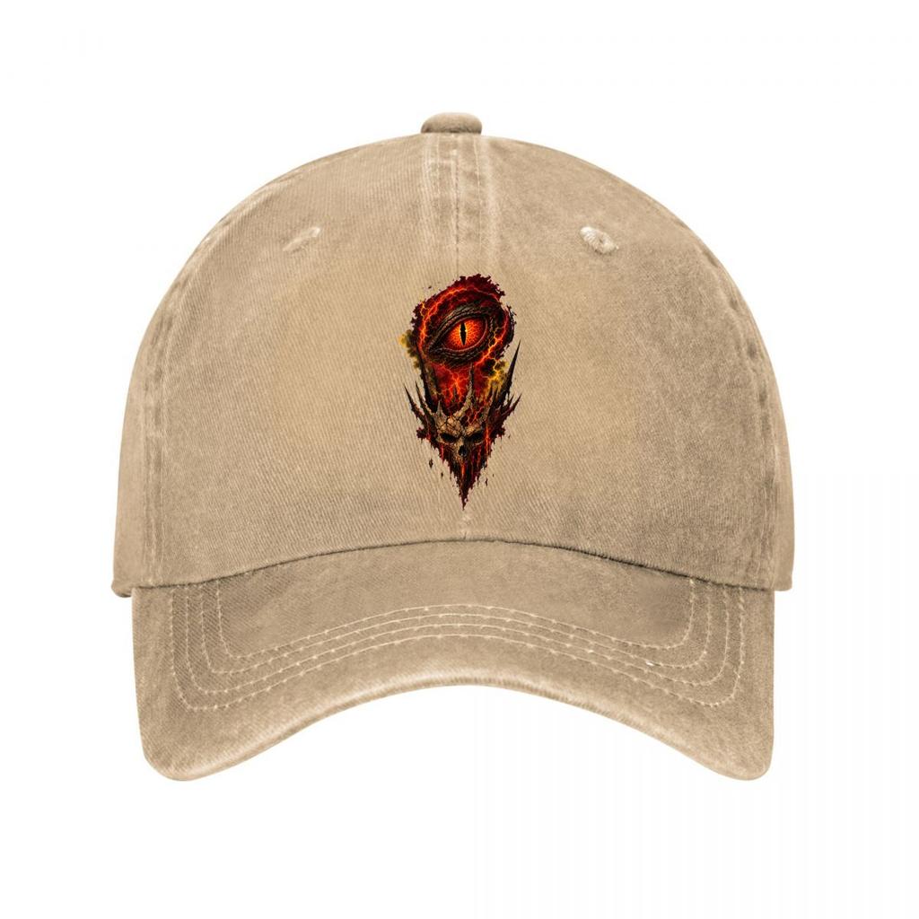 Infernal Watcher Skull Eclipse Emble New Vintage Washed Cotton Baseball Cap Sun Hats