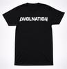 AWOLNATION Rock Band T-Shirt, Schwarz mit Rotem Logo (Unisex S-XXL)