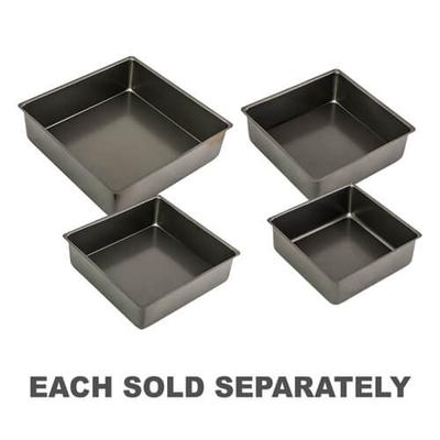 Bakemaster Loose Base Square Deep Cake Pan