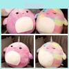 Squishmallow Kreslený Velrybí Polštář Plyšová Hračka Sběratelská S Elastickým Krystalovým Sametem V Fialové/levandulové Malé/velké Velikosti Vyplněná PP Bavlna