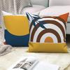 Geometric Pattern Throw Pillow Cover Home Decor Sofa Decorative   Nordic Abstract Art Cushion