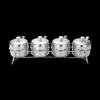 Xuyang Lancai Hammered Stainless Steel Spice & Salt Shaker Set