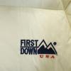 FIRSTDOWN Down Jacket M Ivory System Men's Used