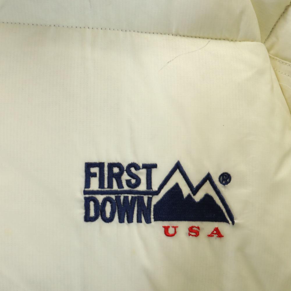 FIRSTDOWN Down jacket M Ivory system Men's Used