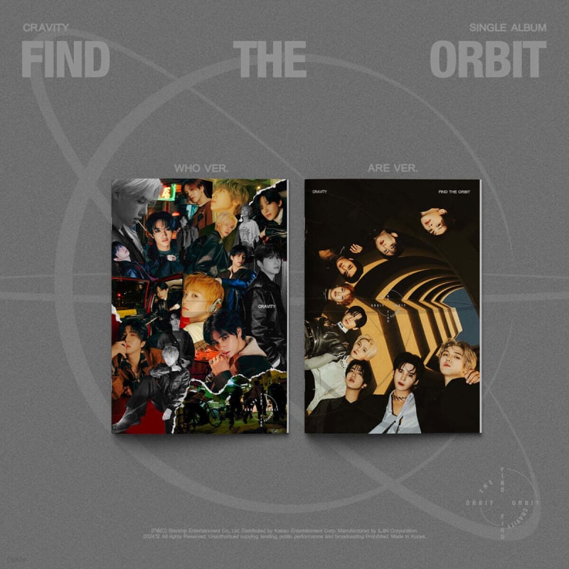 

CRAVITY - Single Album: FIND THE ORBIT [1 out of 2 randomly sent]