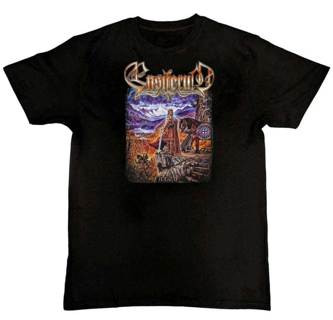 NEW Ensiferum - Iron Graphic Print Unisex Mens T-Shirt S M L XL 2 3 4 XL XXXL