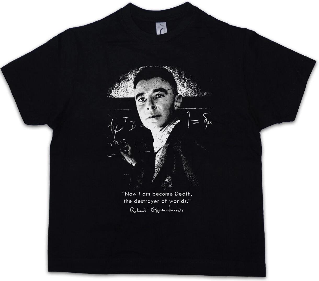 NOW I AM BECOME DEATH Kids Boys kids boys T-Shirt Destroyer worlds Robert Oppenheimer 140