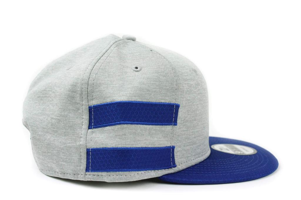 [New Era] Cap 9FIFTY Heather Stripe Snapback SHADOW HEATHERROYAL