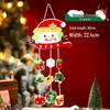DIY Non-Woven Christmas Tree & Santa Ornaments Kit for Kids