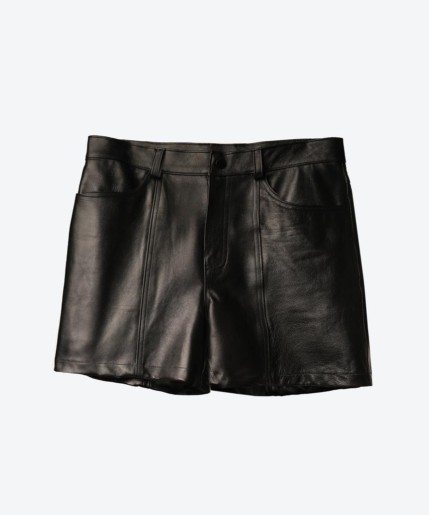 UNTAGE Leather Shorts_Uth-Fp35