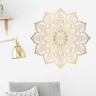 Artistic and Ethnic Style Pattern Decorative Wall Stickers for Bedroom Entrance Hall and Living Room Walls