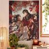 Heaven Officials Blessing Xie Lian Hua Cheng Colorful Tapestry Wall Hanging Bohemian Wall Tapestries Mandala Wall Art Decor