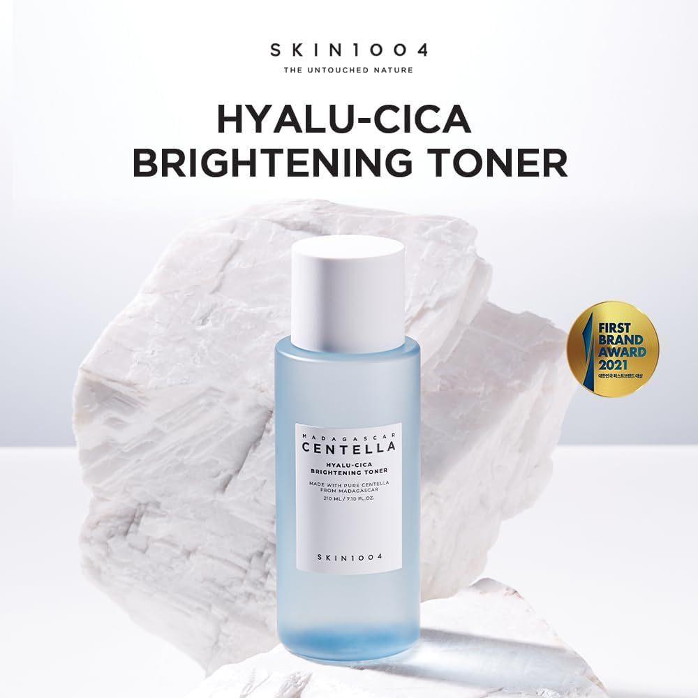 Skin1004 Tonico Illuminante Hyalu-CICA 7.10 fl.oz(210ml) | Acido Ialuronico CICA Niacinamide | Soluzioni Multi-Care Idratanti e Rinfrescanti
