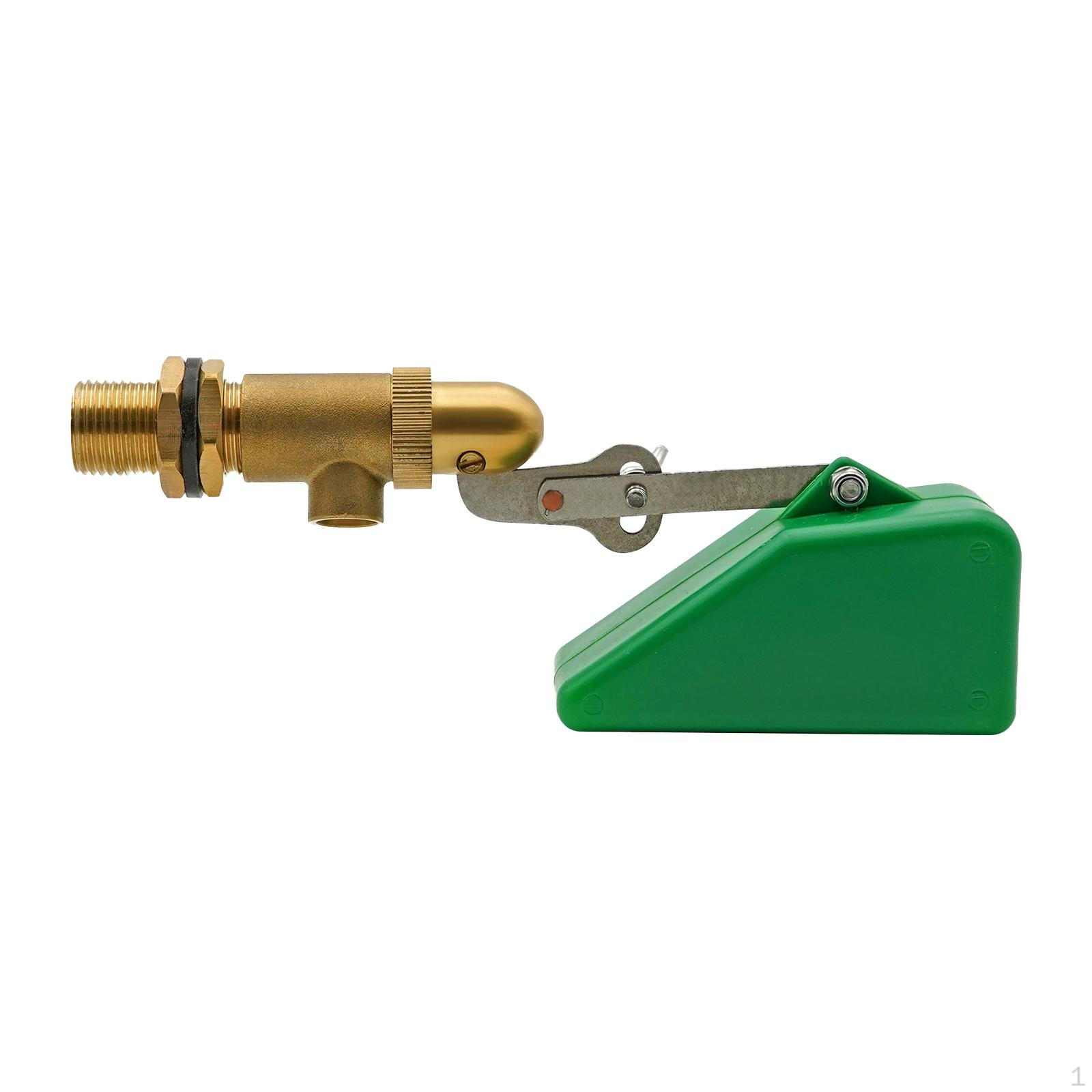 

Латунный поплавковый клапан, резервуар для воды для прудовых рыб, 1/2 дюйма, желоб для скота, унитаз