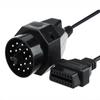 1Pcs Car OBD Extension Cable OBD II Adapter for BMW 20 pin to OBD2 16 PIN Female Connector e36 e39 X5 Z3 for BMW 20pin to 16pin