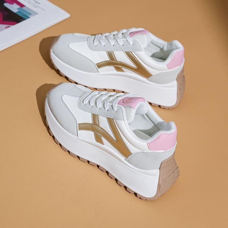 Forrest Gump Women's Thick-Soled Spring 2025 Running Shoes - Versatile, Fashionable Street Style