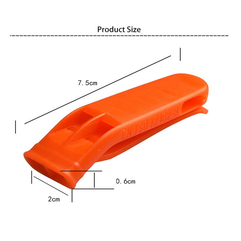 Safety  Lifesaving  Whistle Field Outdoor Camping Adventure Survival Warning Whistle (with Rope)