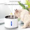 Smart LED Pet Water Dispenser with Flower Design for Cats and Dogs, Auto Power-Off Feature