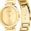 CALVIN KLEIN quartz movement women's watch Swiss watch 36mm*36mm*7.2mm gold dial stainless steel case 25200252