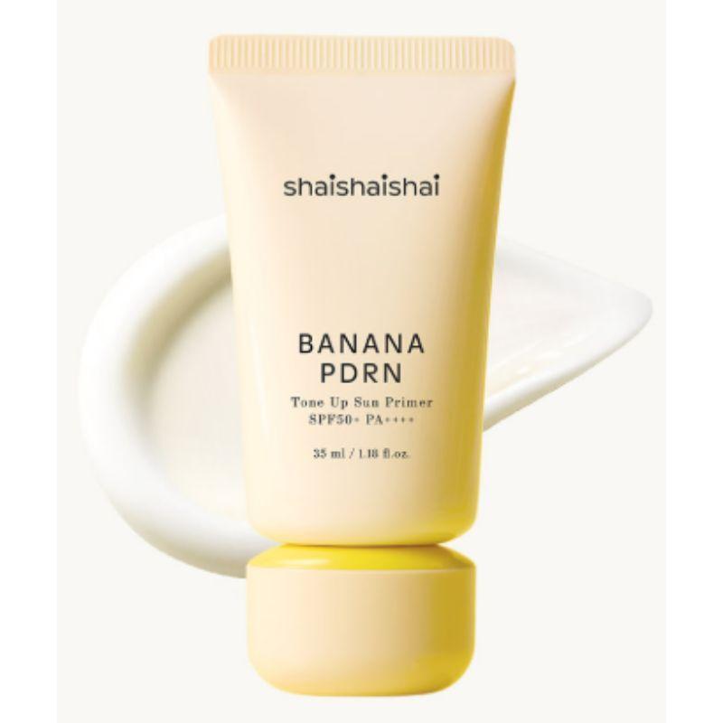 shaishaishai Banana PDRN Tone-Up Sun Primer SPF50+ PA++++ 35ml