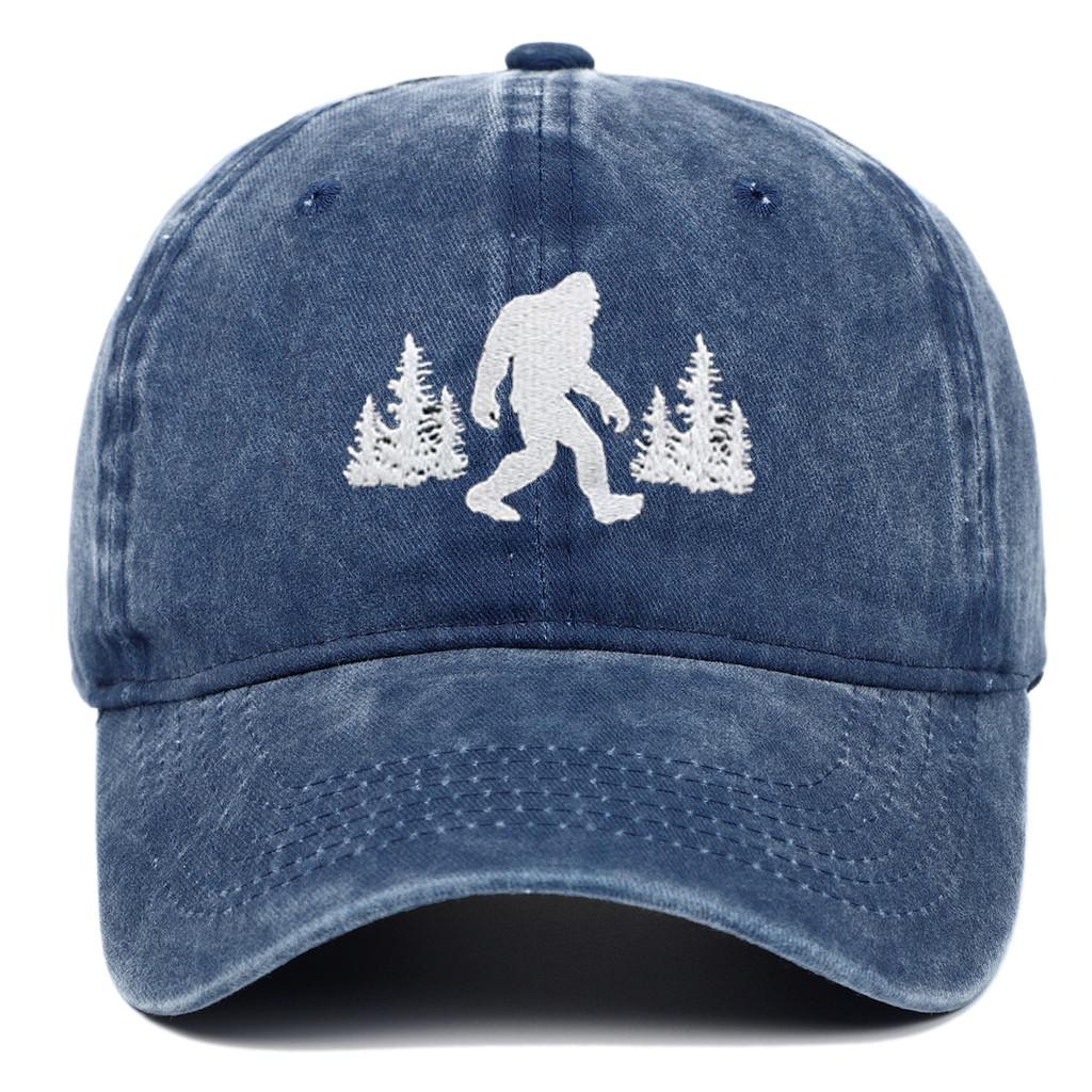 Embroidered Baseball Cap With Breathable Cotton Material For Sun Protection