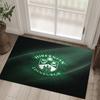 Hibernian FC Design Crystal Velvet Carpet Cozy Non?Slip Printed Rug For Bedroom Living Room Entrance