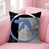 Aphex Twin Richard D James Cushion Cover Natural Linen Pillow Case DoubleSided Print Decorative Sofa Pillowcase Home Decor Gift