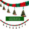 Christmas Tree Family Ornament Hanging Pendant Reindeer DIY Name Card For Holiday Decor Xmas Tree Pendant Crafts Gifts