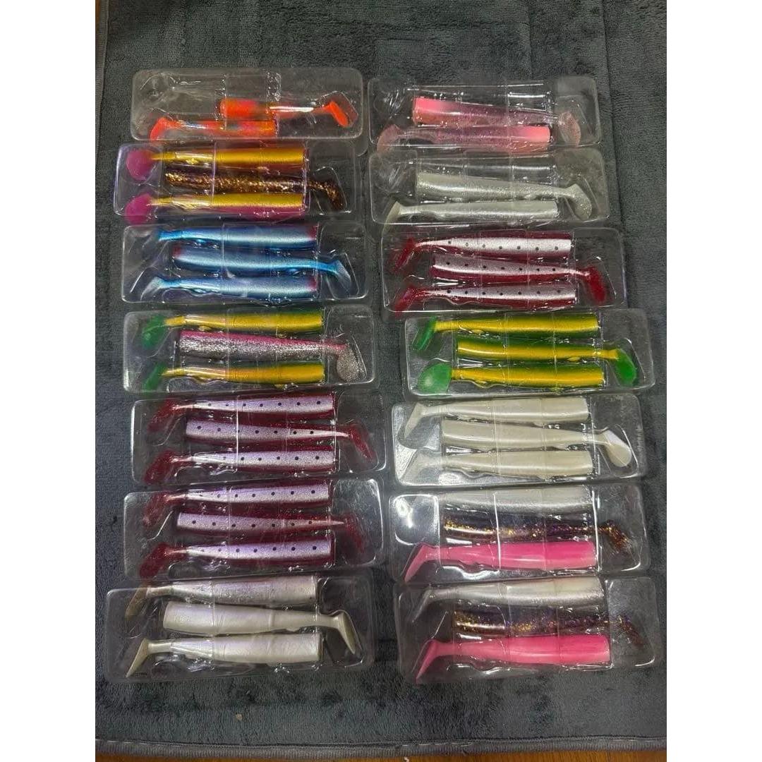 Used Blue Blue Jordy Tail Worm Set Bulk Sold!