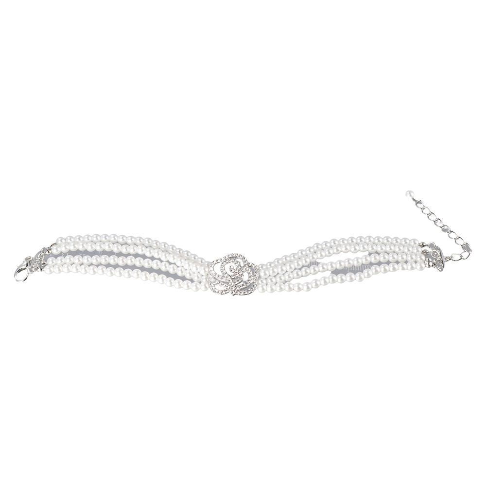 Pearl Fashion Dog Choker Jewelry Pendant Puppy Accessories Dog Necklace Pet Supplies Pet Collar Cat Jewelry