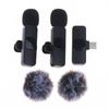 Premium Sound K9 Wireless Lavalier Mic for Reliable Audio Video Recording on Mobile Platforms