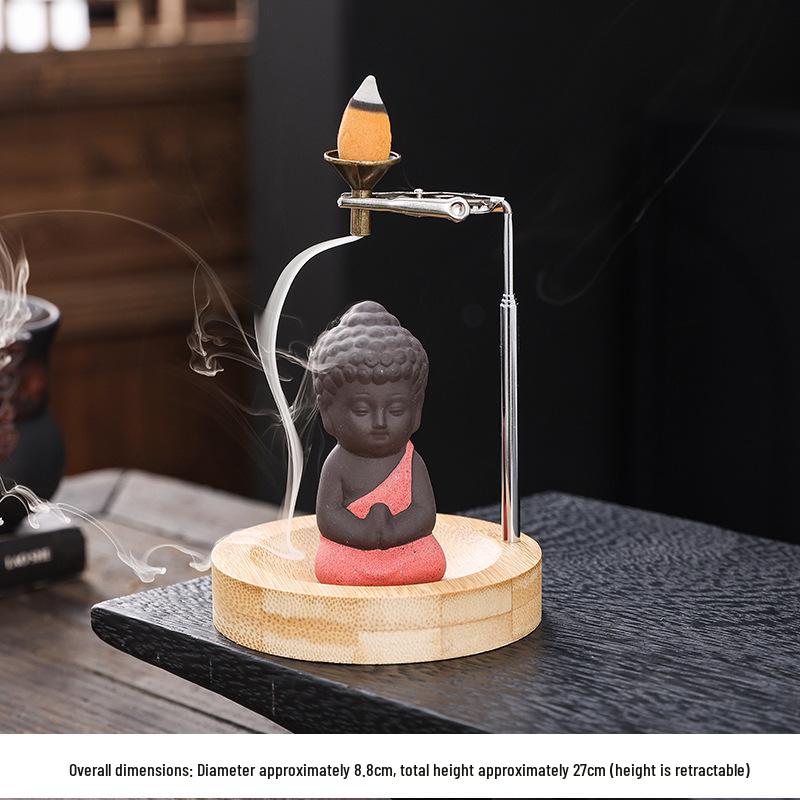 Zen Style Indoor Inverted Incense Burner - Creative Home Decoration Incense Holder