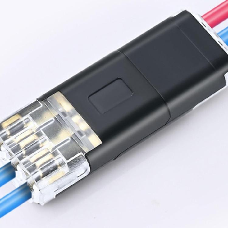 ABS Plastic LED Wire Connectors Easy Installation Terminals Block Connectors For 18-22AWG Electrical Cables