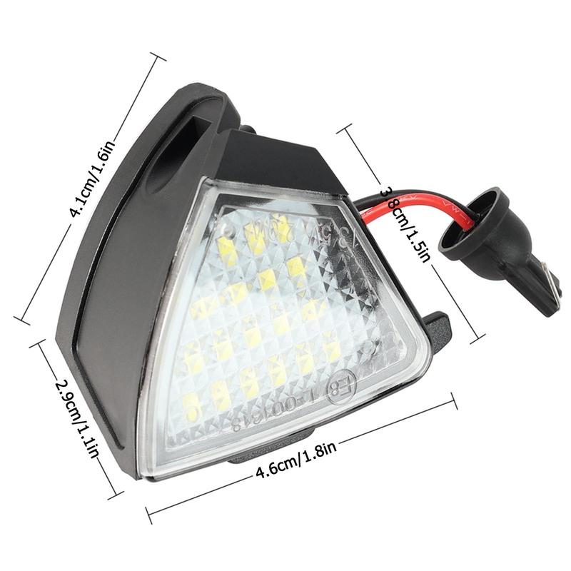 Under Side Mirror Puddle Welcome Lights Plug And Play For VW Variant 5/6 vw passat cc Jetta MK3 2004-2012 2009 2011 Tuning 12v