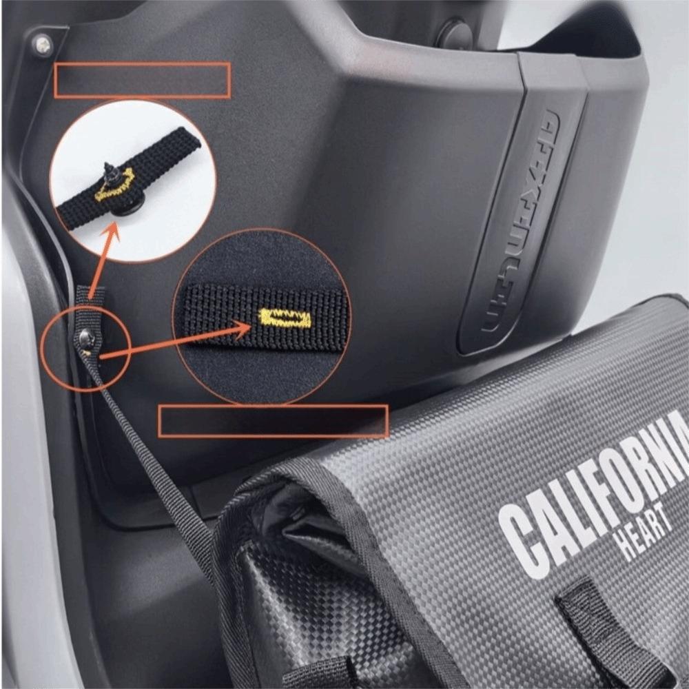 Oxford Cloth Motorcycle Front Bag Waterproof Storage Bag Electric Scooter