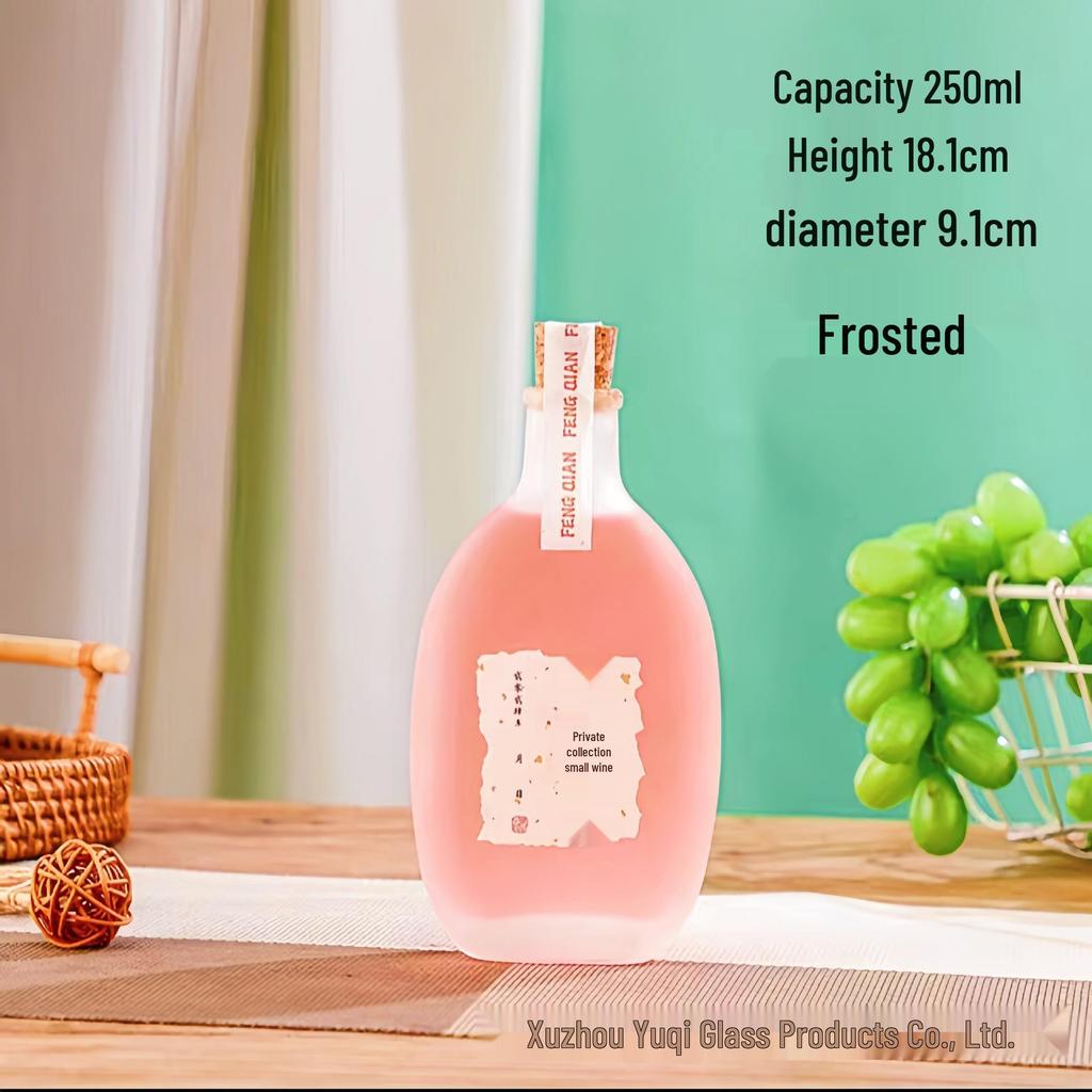 Sealed Glass Wine and Cold Brew Coffee Dispensing Bottle