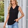 Women's Summer Women's Top V-Neck Loose Sleeveless Casual Vest