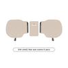 Peugeot Car Seat Cushion Waist Back Support Pillow Set Accessorie For Peugeot 206 307 308 3008 207 208 407 408 508 2008 5008 301T1