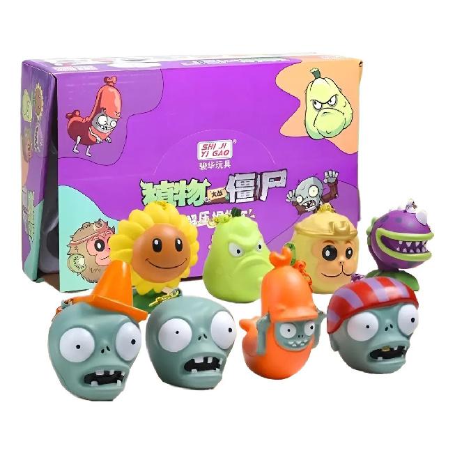 Plants Vs Zombies Anti-Stress Toys 8 Models