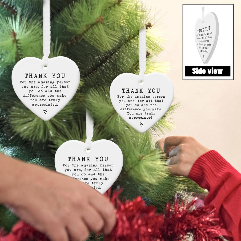 Thank You Gift Pendant Acrylic Hanging Ornament For Mother's Day, Valentine's Day, Home Decoration Gift