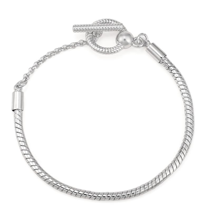 High Quality Snake Bone Basic Chain Charm Bracelet Fit Original DIY Bead Bracelets For Women Girl Jewelry Making