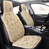 Car Seat Cushion Summer Cooling Mat Single Piece Truck Ventilated Breathable Wooden Bead Universal Car Seat Cover For All Seasons