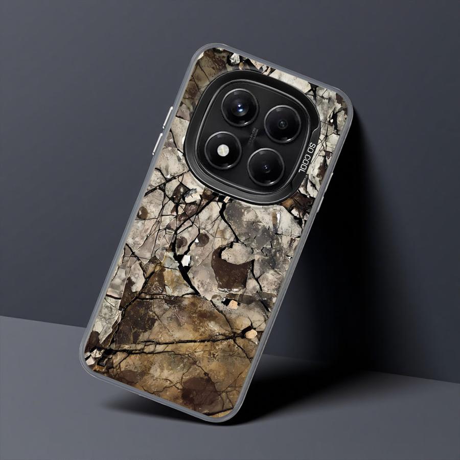 Retro Rost Design Hülle für Xiaomi Redmi Note 10s 12 13 14 Pro Plus 11s 10 11 Pro Weiche Hülle