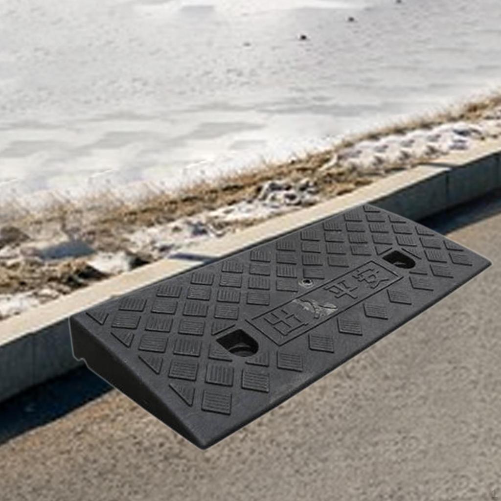 Anti Skid Driveway Curb Ramp Versatile Portable,over The Threshold,Threshold Pad,Roadside Slope