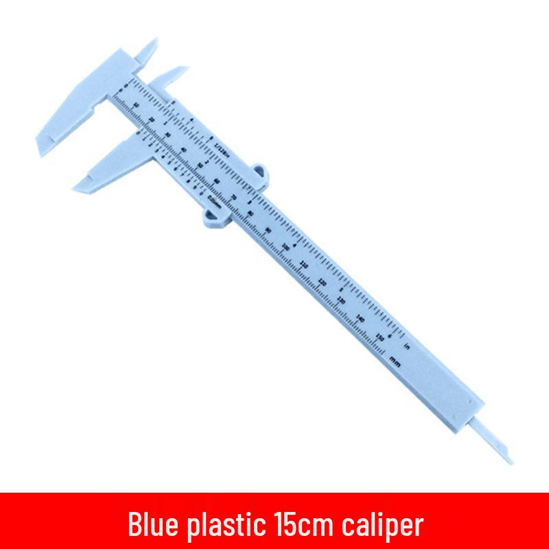 Mini Plastic Vernier Caliper - 150mm Household Measuring Tool