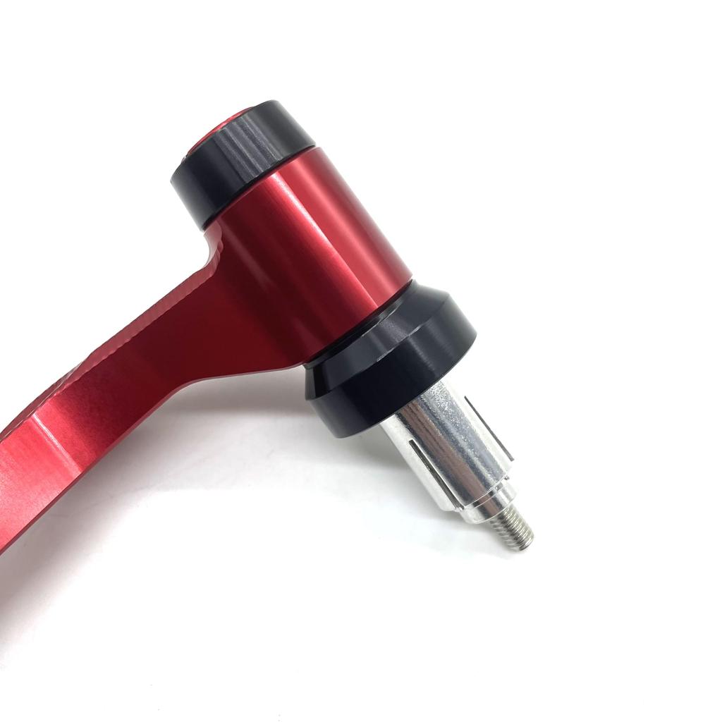 Motokano WR250 GSX250R GSR250 V-Strom 250 Knuckle Guard Grip Guard Aluminum Anodized Hand Guard Red