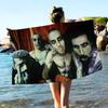 S-System of a D-Down Band Microfiber Beach Towel Absorbent Quick dry Soft Yoga Swimming Resort Mountain Climbing Towel