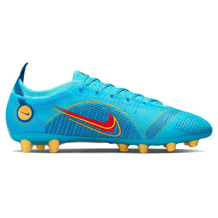 Nike Mercurial Vapor 14 Elite HG Soccer Shoes Men sneaker Light-Blue DJ2836-484