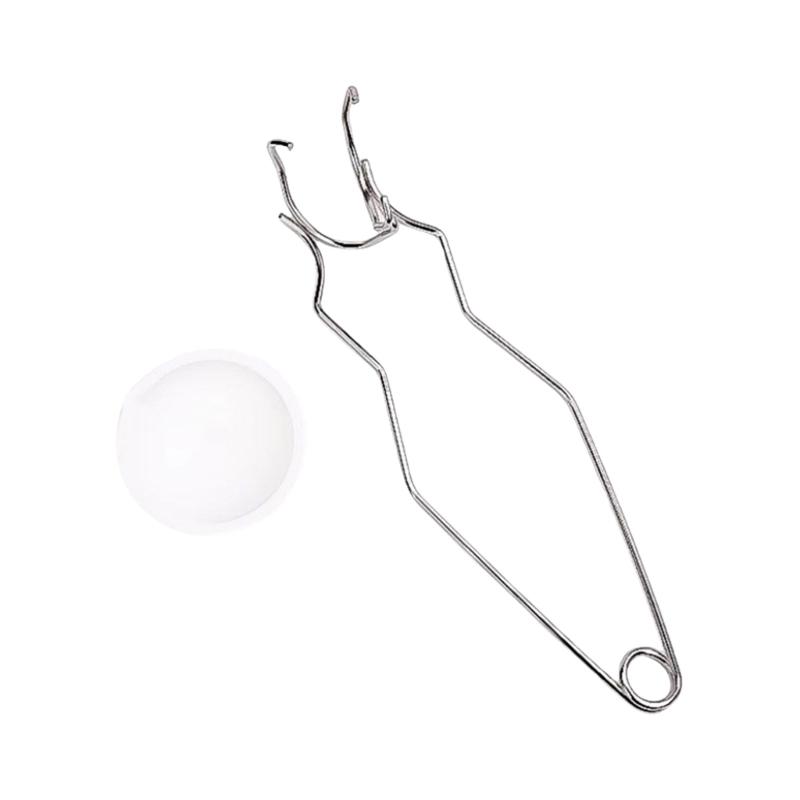 

Quartz Crucible Melting Set Whip Tongs Silver Melting Equipment Jewelry Crafting Set Crucible Dish for Crafting Lover