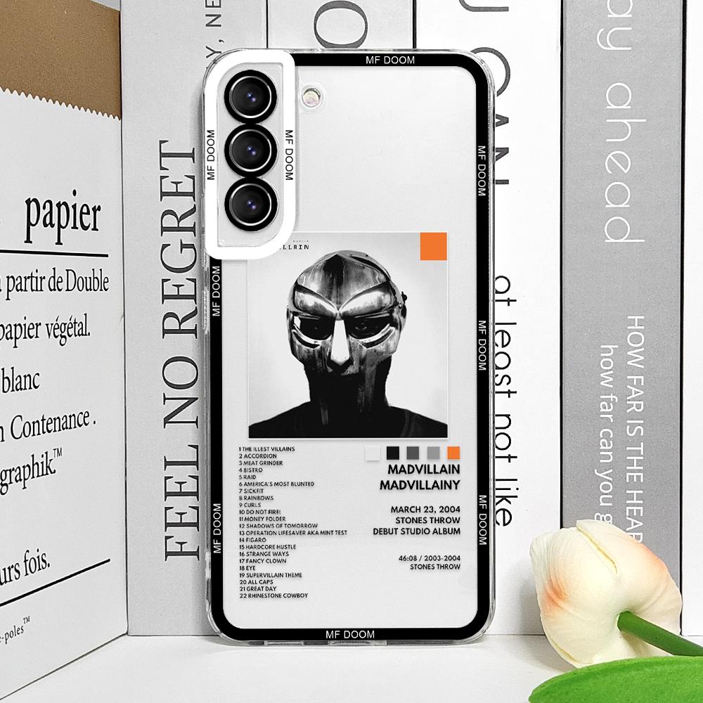 Fashion MF DOOM Singer Phone Case For Samsung Galaxy S26 S23 S24 S22 S25 Ultra Plus Cover For Galaxy S25+ S24+ S23+ S26+ Fundas
